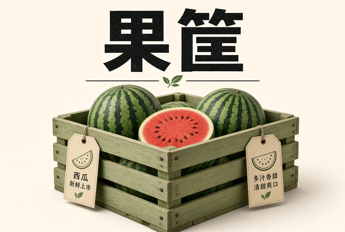 果筐：不是收藏数字，而是更好翻的观看分类栏目视觉